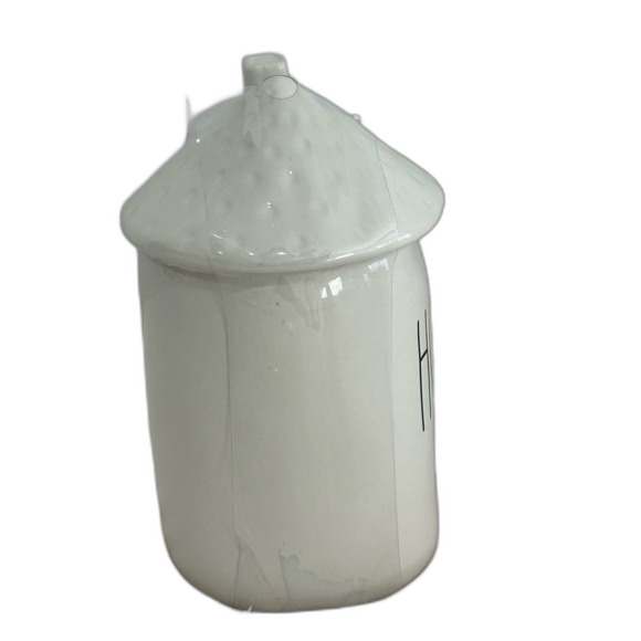 Rae Dunn Artisan Collection by Magenta “ HOME” Embossed Ceramic Mug /Lid. NEW - Picture 4 of 10